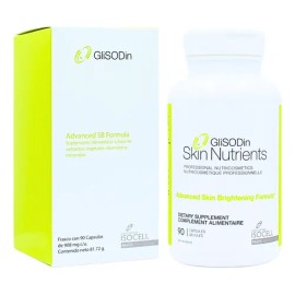 Glisodin Skin Brightening Suplemento Antimanchas 90 Cápsulas