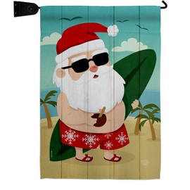 Christmas Decorations Home Banner Room Wall Hanging Patio Porch Door Holder Garden Flag Outdoor Tapestry Yard Sign Poster Grandma White Elephant Santa Vacation Mailbox Decor Xmas Gifts Made In USA