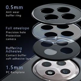 BEEJTUNY Transparent Case for OPPO Reno12 F/Reno 12 F 5G/Reno12 FS 5G frosted Cover, 2.4M Drop Protection case, Anti-Yellowing Shockproof Cover, Fingerprint Resistant. Grey