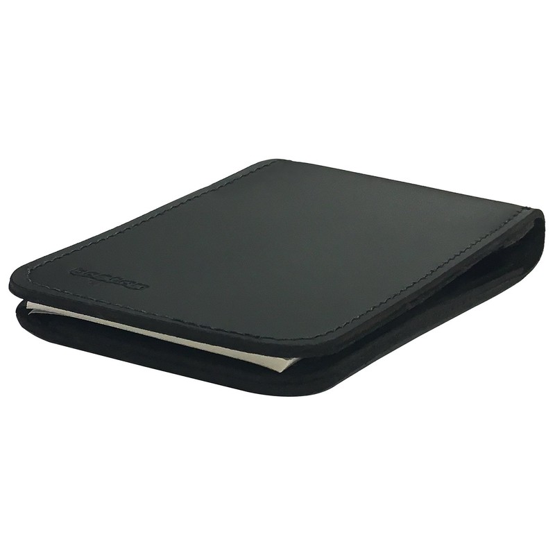 Boston Leather Memo Pad Cover & Holder, 3 x 5