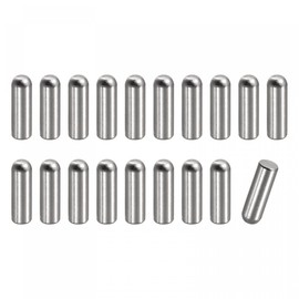 TA-VIGOR 20Pcs 5mm x 15mm Dowel Pins, 304 Stainless Steel Shelf Support Cylindrical Pin Pegs Shelf Support Pegs Fasten Elements for Furniture, Cabinets, and Mechanical Applications
