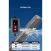 JULIAQUA Aquarium Heater with Temperature Display Eco Heater Adjustable 25W/50W/100W/200W/300W/500W