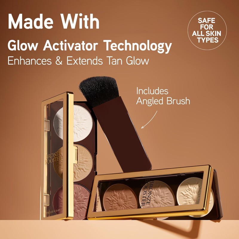 Physicians Formula Bronze Booster Highlight & Contour Palette, Shimmer Glow