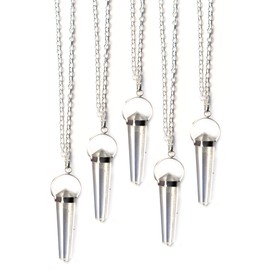 Wonder Care Crystal Pendants Natural Hexagonal Quartz/Real Necklace For Jewelry Making Healing Stone Pendantclear Quartz Crstyal Pendant