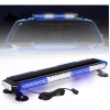 PUNKZZ Barra Torreta Estrobo Codigo Leds Con Base Magnética 26