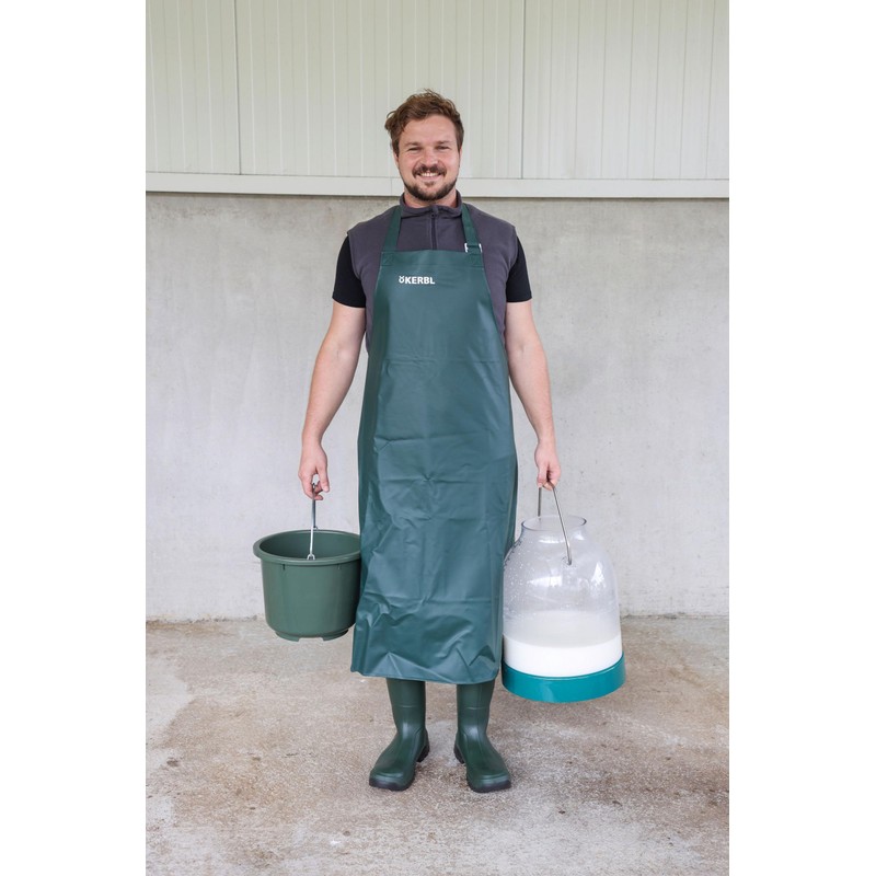Kerbl Premium Milking Apron, Robust, Waterproof, Tear-Resistant, Kink-Resistant, M