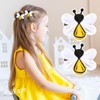 EsiFare ヘアピン ベビー 4点セット ヘアピン 子供 可愛い ヘアアクセサリー キッズ ヒマワリ