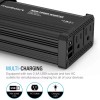 Maxboost 300W Power Inverter [2Pcs] Dual 110V AC Outlet/Dual 24W