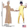 Advanced Graphics Bruce Lee Yellow Jumpsuit Life Size Cardboard Cutout