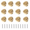 12Pcs Rattan Cabinet Knobs, BetterJonny Boho Drawer Knobs Wooden Knobs