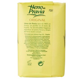 HENO DE PRAVIA - 2 SETS OF 2 SOAPS PLUS 1 FREE AND EACH IS 4 OZ. (6 SOAPS) by Heno de Pravia