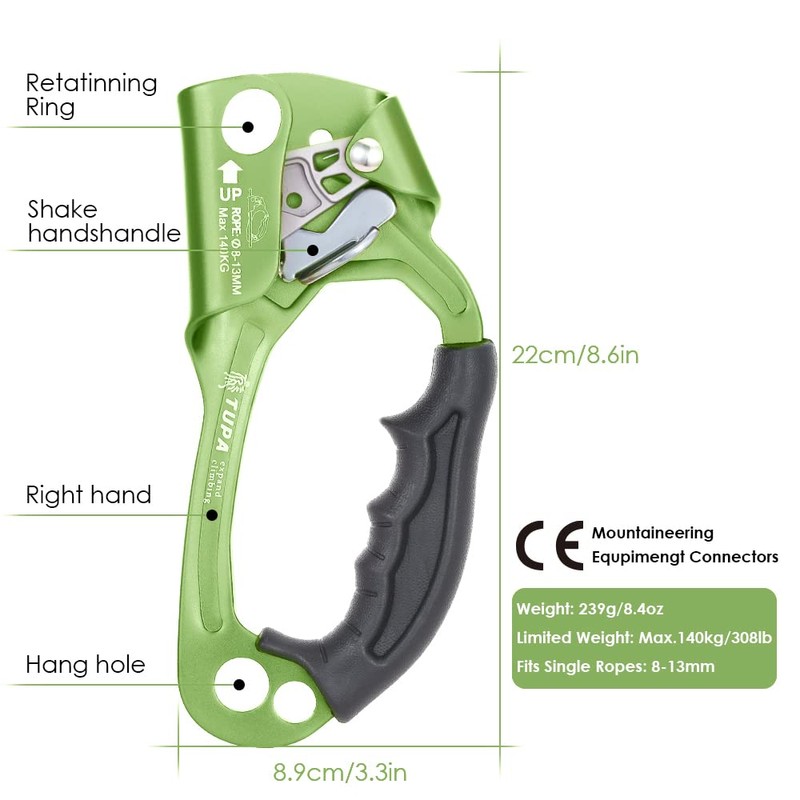 Lixada Assender Hand Cender Outdoor Rock Climbing Left Hand Right