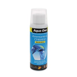 Aquarium Water Ammonia & Chlorine Neutraliser Dechlorinator 150ml - Treats 1500L