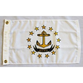 Rhode Island - 12" X 18" Nylon State Flags
