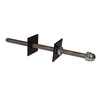 Cast Iron Radiator Stay/Bracket/Tie/Retainer/Fixing (Anchor, White)