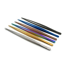 Pinza de precisión Recta 30 cm para Chef PRO, de Emplatado/Montaje/Plating/Repostería/Mixología/Barman/Barbacoa/barbecue/parrila Acero Inoxidable Offset All Right chef tool's (Tornasol)