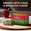Folgers Half Caff Coffee, Medium Roast, Keurig K-Cup Pods, 10