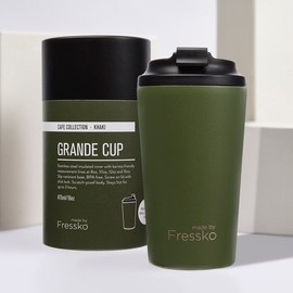 Fressko Reusable Cup Grande 16oz, Khaki