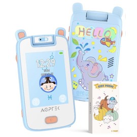 AGPTEK Touchscreen Toys Phone with 32 GB TF Card with Dual Camera Gifts for Kids