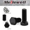 1/4-20 x 1/2“ Hex Head Bolts, Fully Threaded, Stainless Steel
