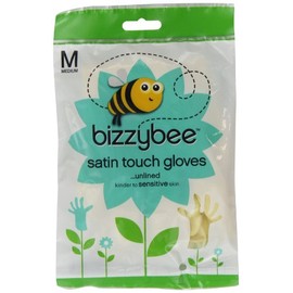 Bizzybee Satin Touch Rubber Gloves Medium (Pack of 6)