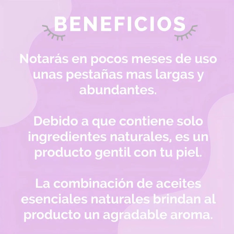 Serum Para Crecimiento De Pestañas Y Cejas Bloom Organics