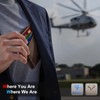 Men Wallet,Top Grain Leather Slim Wallet Magnetic Closure Simplifed Bill