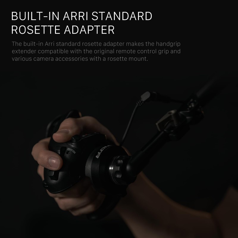 Tilta Handgrip Extender Compatible with Sony FX6, with ARRI Standard