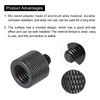 sourcing map Microphone Stand Adapter M10 Female x 1/4 Male