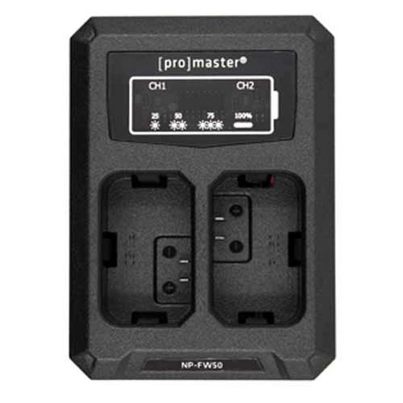 ProMaster Dually Charger - USB for Sony NP-FW50, (Model 4511)