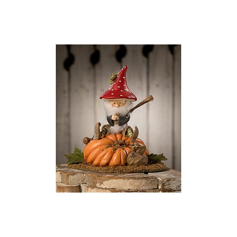 Bethany Lowe Designs - Bellamy Troll On Pumpkin - TD2225