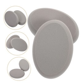 WOONEKY 2pcs Large Puff for Makeup Soft Non-latex Beauty Sponge for Dry Wet Use for Setting Foundation Gentle Skin Easy to Use Store