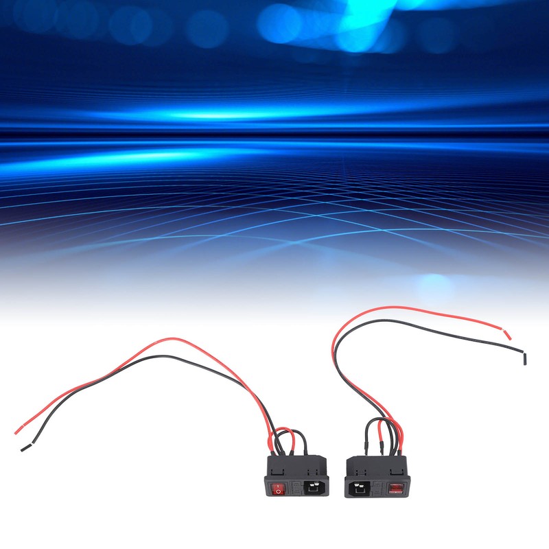 2PCS Pottery Machine Power Switch Push Button Safe Heat Resistant