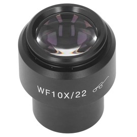 30mm Wide Angle Eyepiece, Microscope Eyepiece 10X Magnification 22mm Field 30mm Interface Wide Angle, Microscope Lenses