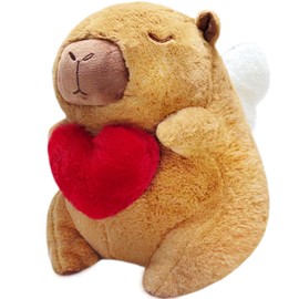 NuomiYue Kawaii Capybara Stuffed Animals, 12" Stuffed Animals Plush Toys for Boys and Girls, Soft Capybara Pillow Plush Toy, Birthday Gifts for Kids and Adults, Party Favors, Valentines Day Gifts