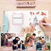 Portable Thermal Printer, 1 Set USB Charging Mini Printer, Small Pocket