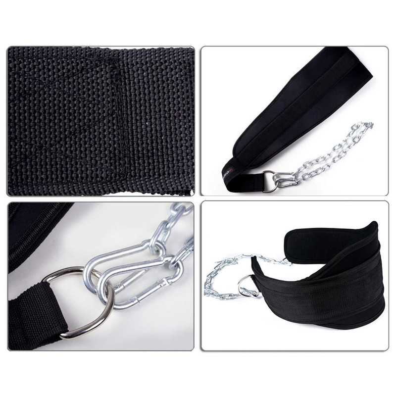 Smilerain Pull Up Belt, Weighted Belt, Depth, Dipping Belt, Training