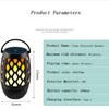 JinXiHua 2 Pack Portable Led Flame Speakers, Waterproof Speakers with