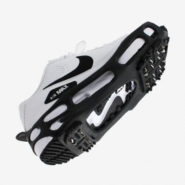 Portable urban crampons anti-slip sneakers for icy roads Wear black/L