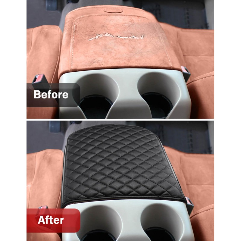 Center Console Armrest Cover for 2001 2002 2003 F150 Crew