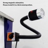 Magnetic Work LIght, 9W Led Flexible Gooseneck with Adjustable Magnetic