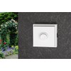 HUBER Surface-Mounted Door Bell Push 1-Way Polystyrene Door Bell Push