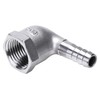 DERNORD 3/8" Hose Barb x 1/2" Female NPT Stainless Steel