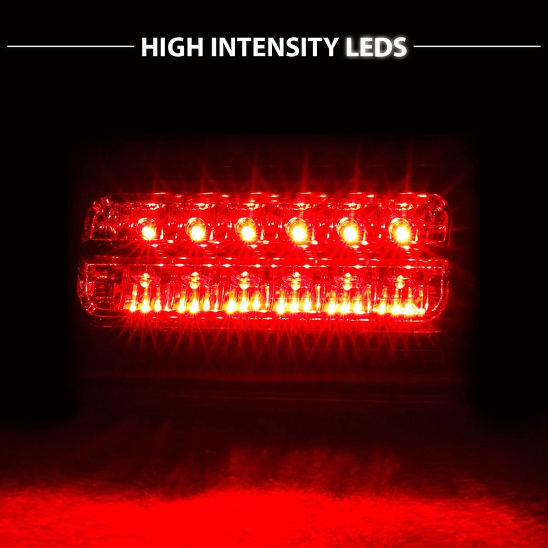 AmeriLite for 1994-2004 Chevy S-10 GMC Sonoma Smoke Full LED