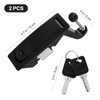 VILLCASE 2Pcs Compression Latch Lock Zinc Alloy Adjustable Sealed Large