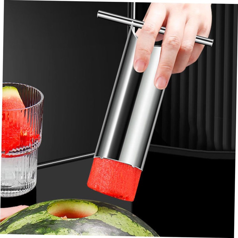 COLLBATH Watermelon Punch, Stainless Steel Fruit Cutter, Multifunctional Tool for