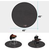 Fire Bowl Mat, Heat Protection Mat, Round, Fireproof BBQ Grills