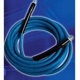 High Pressure Solution Hose (3000 PSI) 1/4" x 25' 3000 PSI Blue w/Crimps