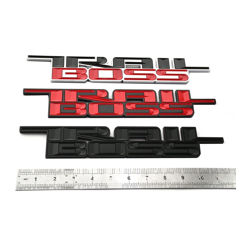 SSDD CH-Trail 2019-2021 Trail Boss Emblem 3D Badge Side Decal