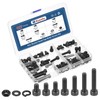 Kozelo 127pcs M6 Socket Head Cap Screws Bolts Nuts Assortment